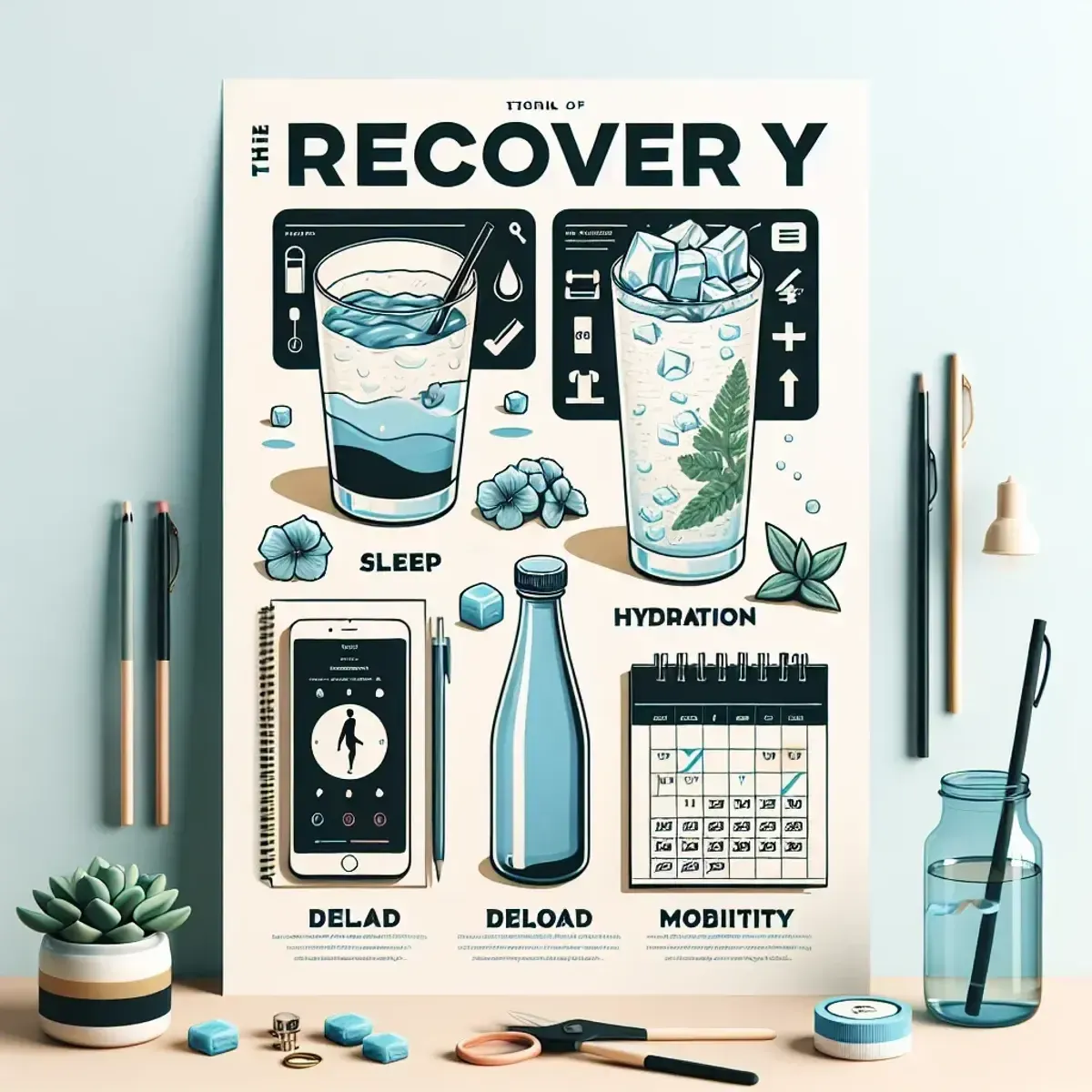 Recovery toolkit: sleep, hydration, deload planning, mobility